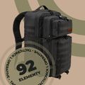 Notfallrucksack TACTICPACK Operative black
