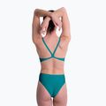 Damen-Einteiler Badeanzug Clap Dwuwarstwowy ocean 2