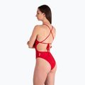Damen-Einteiler Badeanzug Clap Dwuwarstwowy Wiązany red 2