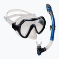 AQUA-SPEED Java + Elba Maske + Schnorchel Tauchset blau 614