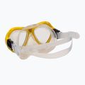 AQUA-SPEED Kindertauchset Aura + Evo Maske + Schnorchel gelb 605 4