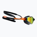 AQUA-SPEED Blade Mirror Schwimmbrille schwarz und orange 60 3