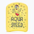 Schwimmbrett Kinder AQUA-SPEED Kiddie Octopus gelb 6897