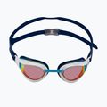 Schwimmbrille AQUA-SPEED Rapid Mirror weiß-dunkelblau 6988 2