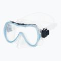 Kinder-Schnorchelset AQUA-SPEED Enzo + Evo Maske + Schnorchel + hellblauer Beutel 2