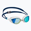 Schwimmbrille AQUA-SPEED Vortex Mirror weiß-blau 8882