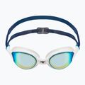 Schwimmbrille AQUA-SPEED Vortex Mirror weiß-blau 8882 2