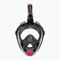 AQUA-SPEED Spectra 2.0 Vollgesichtsmaske zum Schnorcheln schwarz/rosa 2