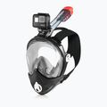 AQUA-SPEED Brizo Vollgesichtsmaske zum Schnorcheln + Kamerahalter schwarz 5