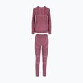 Damen Thermounterwäsche-Set Viking Lan Pro claret/light pink