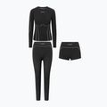 Damen Thermo-Unterwäsche-Set Viking Eiger 2.0 black/purple