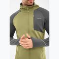 Herren-Trekkingsweatshirt Viking Birger Hoodie olive/dark grey 4