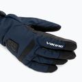 Herren-Skihandschuhe Viking Lars Ski navy/black Leder 5