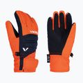 Skihandschuhe Kinder Viking Flinx Ski orange/navy