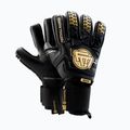 Football Masters Spannung Plus NC v 4.0 Torwarthandschuhe schwarz und gold 1169-4 4