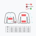 Glovii GJ1G grau beheiztes Sweatshirt 9