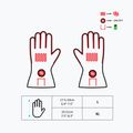 Glovii GS1 beheizte Handschuhe schwarz 9