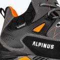 Alpinus Herren-Trekkingstiefel The Ridge Mid Pro anthrazit/orange 9