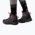 Alpinus Brahmatal High Active Trekkingstiefel graphit/rot 4