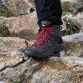 Alpinus Brahmatal High Active Trekkingstiefel graphit/rot 15