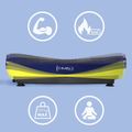 Vibrationsplattform HMS SVP11 dark blue/lime 4