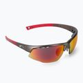 GOG Falcon Xtreme Fahrradbrille grau-rot E863-2 2