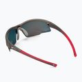GOG Falcon Xtreme Fahrradbrille grau-rot E863-2 3
