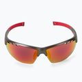 GOG Falcon Xtreme Fahrradbrille grau-rot E863-2 4