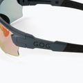 GOG Steno C grau-schwarze Fahrradbrille E544-3 4