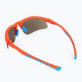 GOG Balami matt neon orange / blau / blau verspiegelt Kinderradbrille E993-3 2