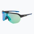 GOG Perseus matt schwarz/blau/blaugrün Fahrradbrille E501-4 6