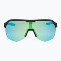 GOG Perseus matt schwarz/blau/blaugrün Fahrradbrille E501-4 7