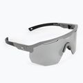 GOG Fahrradbrille Argo matt grau / schwarz / silber verspiegelt E506-1 2