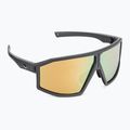 GOG Fahrradbrille Ares matt grau / schwarz / mehrfarbig gold E513-2P