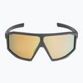 GOG Fahrradbrille Ares matt grau / schwarz / mehrfarbig gold E513-2P 3