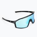 GOG Fahrradbrille Odyss matt marineblau / schwarz / mehrfarbig weiß-blau E605-3 2