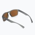 GOG Logan fashion matt kristallgrau / mehrfarbig weiß-blau Sonnenbrille E713-2P 2