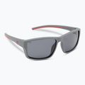 Sonnenbrille Kinder GOG Willie matt grey/red/smoke 2