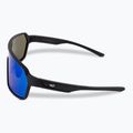 GOG Kronos mattschwarze/polychromatische weiß-blaue Sonnenbrille 4