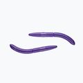 Libra Lures Fatty D'Worm Cheese Gummiköder 8 Stück lila mit Glitter FATTYDWORMK75