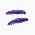 Libra Lures Larva Krill lila mit Glitter LARVAK35 Gummiköder