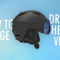 Skihelm Herren Salomon Driver schwarz L415324 11