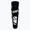 Leatt 3DF Hybrid EXT Knieprotektoren schwarz und weiß 5019400740