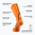 Neoprensocken BuddySwim Trilaminate Warmth 2.5 mm orange 2