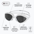 Schwimmbrille BuddySwim Ozean white / smoke 2