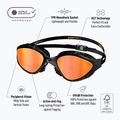 Schwimmbrille BuddySwim OzeanX Mirror black / orange 8