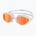 Schwimmbrille BuddySwim OzeanX Mirror white / orange