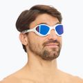 Schwimmbrille BuddySwim OzeanX Mirror white / blue 7