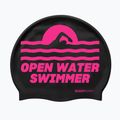 Schwimmkappe BuddySwim OWS Silicone black / pink