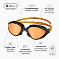 Schwimmbrille BuddySwim Ozean black/orange/orange 2